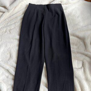 Coldwater Creek Black side zip pants